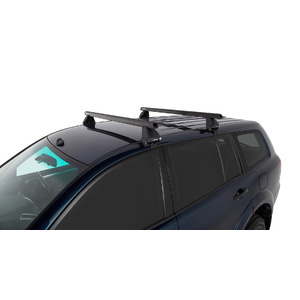 Rhino-Rack JA0155 Heavy Duty 2500 Black 2 Bar Roof Rack for MITSUBISHI Challenger PB 4DR SUV (12/2009-12/2015)