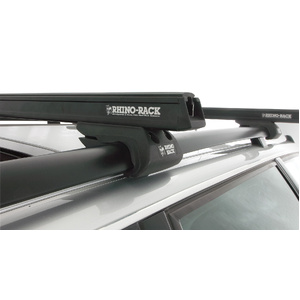 Rhino-Rack JA0478 Heavy Duty CXB Black 2 Bar Roof Rack for NISSAN Pathfinder Ti With Roof Rails 4DR 4WD (11/1995-11/2001)