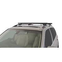 Rhino-Rack JA0494 Heavy Duty CXB Black 2 Bar Roof Rack for HOLDEN Colorado Crew Cab (With Roof Rails) 4DR Ute (01/2015-12/2020)