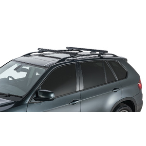 Rhino-Rack JA0494 Heavy Duty CXB Black 2 Bar Roof Rack for KIA Grand Carnival With Roof Rails 4DR Van (09/1999-09/2003)
