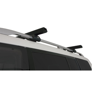 Rhino-Rack JA0629 Heavy Duty CXB Black 2 Bar Roof Rack for MITSUBISHI Pajero NS-NX LWB (With Roof Rails) 4DR 4WD (11/2006-Current)