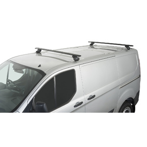 Rhino-Rack JA5413 Vortex RLTP Black 2 Bar Roof Rack for VOLKSWAGEN Caravelle Gen7 (T7) LWB 2DR Van (01/2024-Current)