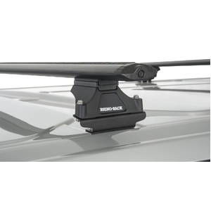 Rhino-Rack JA5417 Vortex RLTP Black 3 Bar Roof Rack for FORD Transit Custom Gen2 SWB 2DR Van (01/2024-Current)