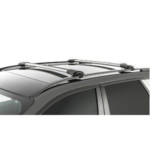 Rhino-Rack JA7952 Vortex StealthBar Silver 2 Bar Roof Rack for LAND ROVER Discovery Sport With Roof Rails 4DR SUV (05/2015-Current)