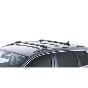Rhino-Rack JA7969 Vortex StealthBar Black 2 Bar Roof Rack for VOLKSWAGEN Touareg 7P With Roof Rails 5DR SUV (07/2011-12/2018)