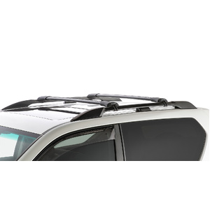 Rhino-Rack JA7971 Vortex StealthBar Black 2 Bar Roof Rack for TOYOTA Prado 150 Series With Roof Rails 3DR 4WD (01/2009-12/2024)