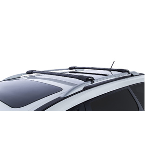 Rhino-Rack JA7971 Vortex StealthBar Black 2 Bar Roof Rack for NISSAN Pathfinder Gen4 (R52) With Raised Rail 5DR SUV (01/2013-12/2022)