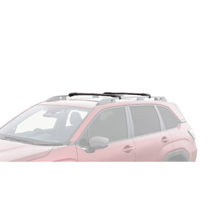 Rhino-Rack JA7973 Vortex StealthBar Black 2 Bar Roof Rack for SUBARU Forester Gen 6 With Raised Rail 5DR SUV (01/2025-Current)