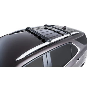 Rhino-Rack JA7975 Vortex StealthBar Black 2 Bar Roof Rack for MG GS With Roof Rails 5DR SUV (01/2017-Current)