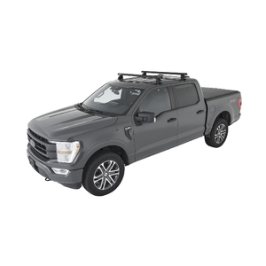 Rhino-Rack JA8135 Heavy Duty 2500 Black 2 Bar Roof Rack for FORD F150 13th Gen Super Cab 2DR Ute (01/2015-12/2020)