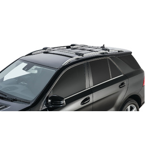 Rhino-Rack JA8343 Vortex StealthBar Silver 2 Bar Roof Rack for MERCEDES BENZ GLE Class With Roof Rails 4DR SUV (09/2015-Current)