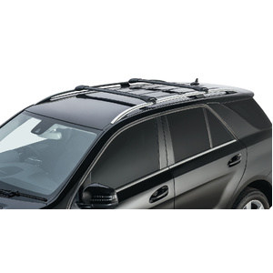 Rhino-Rack JA8344 Vortex StealthBar Black 2 Bar Roof Rack for GWM Cannon Alpha Gen 1 Double Cab Raised Rails 4DR Ute (01/2024-Current)