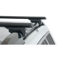 Rhino Vortex RX Black 2 Bar Roof Rack for SUBARU Forester Gen4, SJ 5dr SUV (Roof  Rails) 2/13 to 8/18 - Rhino-Rack