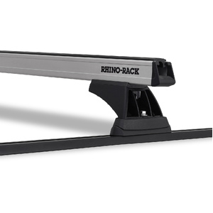 Rhino-Rack JB0836 Heavy Duty RCH Trackmount Black 2 Bar Roof Rack for HOLDEN Rodeo TF Space Cab 2DR Ute (07/1988-05/1998)