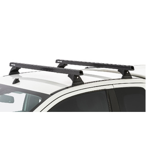 Rhino-Rack JB1669 Heavy Duty RCH Black 2 Bar Roof Rack for FORD Ranger PX/PX2/PX3 Super Cab 4DR Ute (01/2011-12/2022)