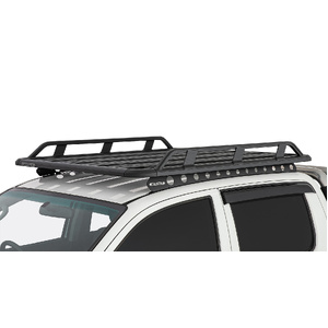 Rhino-Rack JC-00304 Pioneer Tradie (1528 x 1236mm) &amp; Backbone for TOYOTA Hilux Gen 7 Dual Cab 4DR Ute (04/2005-09/2015)