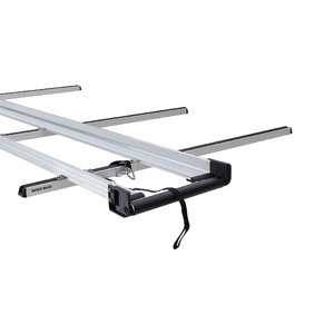 Rhino-Rack CSL 4.0m Ladder Rack &amp; 470mm Roller for TOYOTA Hiace Gen 5 LWB 2DR Van (03/2005-05/2019) - JC-01043