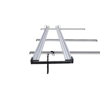 Rhino-Rack JC-01091 CSL 4.0m Ladder Rack &amp; 680mm Roller for TOYOTA Hiace Gen 6 LWB 2DR Van (06/2019-Current)