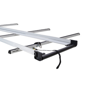 Rhino-Rack CSL 4.0m Ladder Rack &amp; 680mm Roller for VOLKSWAGEN Transporter T6 LWB (Standard Roof) 2DR Van (12/2015-Current) - JC-01151