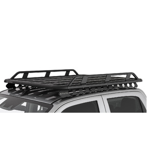 Rhino-Rack JC-01257 Pioneer Tradie (1528 x 1236mm) &amp; Backbone for ISUZU D-Max Gen3 (X-Terrain) Crew Cab (With Flush Rails) 4DR Ute (01/2020-Current)