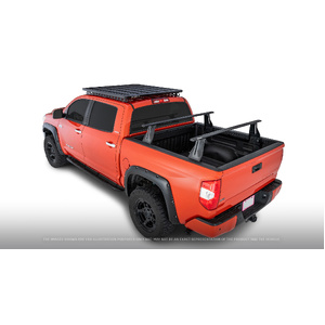 Rhino-Rack JC-01278 Reconn-Deck 2 Bar Vortex Truck Bed System for TOYOTA Tundra Gen3 XK70 CrewMax (SHORT 5.5' BED) &amp; Double Cab 4DR Ute (01/2022-Curre