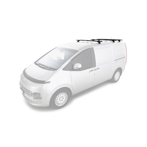 Rhino-Rack JC-01503 Vortex RCH Black 3 Bar Rack System for HYUNDAI Staria-Load US4 5DR Van (01/2021-Current)