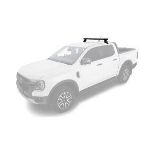 Rhino-Rack JC-01546 Heavy Duty 2500 Black 1 Bar Rear Roof Rack for VOLKSWAGEN Amarok Gen2 Double Cab 4DR Ute (01/2023-Current)