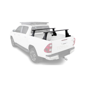 Rhino-Rack JC-01577 Reconn-Deck 2 Bar Vortex Ute Tub System for TOYOTA Hilux Gen8 SR5 (A-Deck Tub - Without external hooks) Double Cab 4DR Ute (01/201