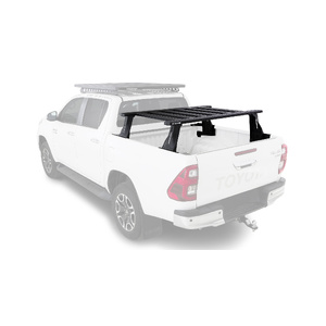 Rhino-Rack JC-01581 Reconn-Deck 2 Bar Ute Tub System &amp; 6 NS Bars for TOYOTA Hilux Gen8 SR5 (A-Deck Tub - Without external hooks) Double Cab 4DR Ute (0