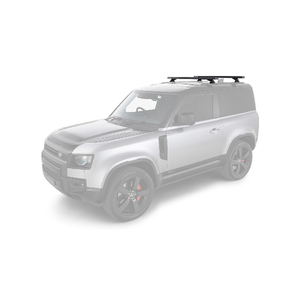 Rhino-Rack JC-01593 Reconn-deck 2 Bar RCL-RCH Roof Rack for LAND ROVER Defender 90 L663 With Factory Track 2DR SUV (01/2021-Current)