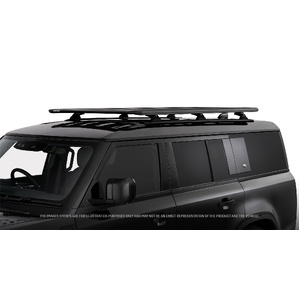 Rhino-Rack JC-01930 Pioneer 6 Platform (2100 x 1240mm) &amp; RCL Legs for LAND ROVER Defender 130 L663 With Factory Track 5DR SUV (01/2023-Current)