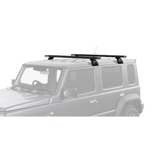 Rhino-Rack JC-02114 Reconn-Deck RL110 Black 2 Bar Roof Rack for SUZUKI Jimny XL 5DR SUV (01/2023-Current)