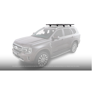 Rhino-Rack JC-02131 Pioneer 6 Platform (1500 x 1240mm) &amp; RX200-4 legs for FORD Everest U704 With Raised Rail 5DR SUV (01/2022-Current)