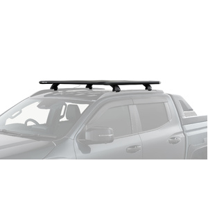 Rhino-Rack JC-02139 Pioneer 6 Platform (1300 x 1240mm) &amp; RX200-4 legs for MITSUBISHI Triton GSR Gen6 Double Cab &amp; Flush Rails 4DR Ute (01/2024-Current