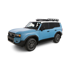 Rhino-Rack JC-02194 Pioneer 6 Tradie (1900 x 1240mm) &amp; RX100 legs for TOYOTA Prado 250 Series With Roof Rails 5DR 4WD (01/2024-Current)