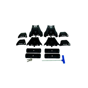 Rhino-Rack JC-04574 Sportz 2500 Black 2 Bar Roof Rack for FORD Ranger Super Duty P703 Super Cab 4DR Ute (01/2026-Current)