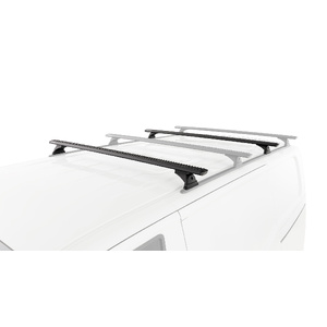 Rhino-Rack JC-06725 Sportz RX300H Trackmount Black 2 Bar Roof Rack for LDV Deliver 7 Gen1 SWB (Low Roof) 4DR Van (01/2024-Current)