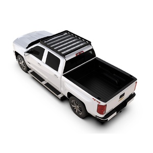 Chevrolet Silverado/GMC Sierra 1500/2500/3500 Crew Cab (2014-2018) Slimline II Roof Rack Kit / Low Profile by Front Runner - KRCS010T