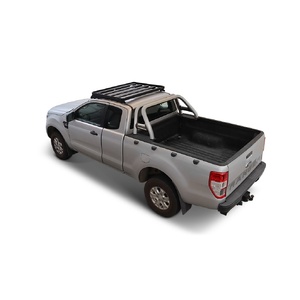 Ford Ranger T6 4th Gen Extended Cab (2012-2022) Slimline II Roof Rack Kit / Low Profile by Front Runner - KRFR016T