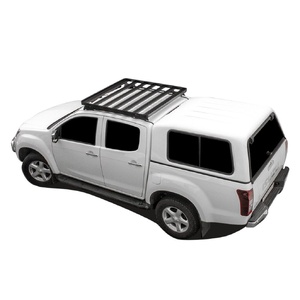 Isuzu D-Max RT50/85/2nd Gen DC (2011-2021) Slimline II Roof Rack Kit by Front Runner - KRID008T