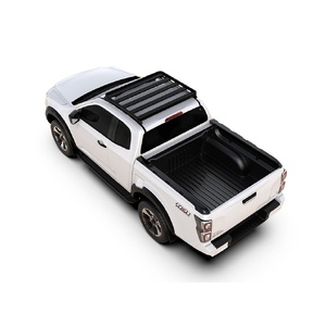 Isuzu D-MAX RG 3rd Gen Extended Cab (2020-Current) Slimline II Roof Rack Kit / Low Profile by Front Runner - KRID014T