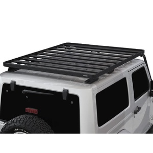 Jeep Wrangler JK 2 Door (2007-2018) Extreme Slimline II Roof Rack Kit by Front Runner - KRJW001T