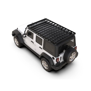 Jeep Wrangler JK 4 Door (2007-2018) Extreme Slimline II Roof Rack Kit by Front Runner - KRJW003T