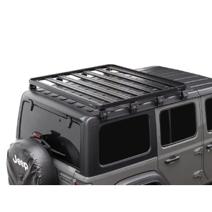 Jeep Wrangler JL 4 Door (2018-Current) Slimline II 1/2 Roof Rack Kit by Front Runner - KRJW027T
