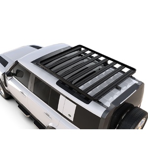 Land Rover New Defender(2020-Current) 110 w/OEM Tracks Slimline II Roof Rack Kit by Front Runner - KRLD037T