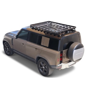 Land Rover Defender 110 L663 (2020-Current) Slimline II Roof Rack Contour Kit by Front Runner - KRLD042T