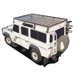 Land Rover Defender 110 (1983-2016) Slimline II Roof Rack Kit / Tall by Front Runner - KRLDT03L
