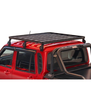 Mahindra Pik-Up Double Cab (2006-Current) Slimline II Roof Rack Kit by Front Runner - KRMD005T
