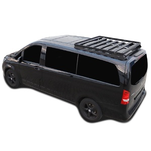 Mercedes-Benz V-Class XLWB (2014-Current) Slimline II 1/2 Roof Rack Kit by Front Runner - KRMV011T