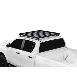 Toyota Hilux Revo DC (2016-Current) Track AND Feet Slimline II Roof Rack Kit by Front Runner - KRTH020T